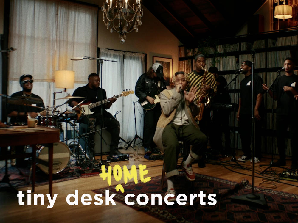 Cordae performs a Tiny Desk (home) concert.