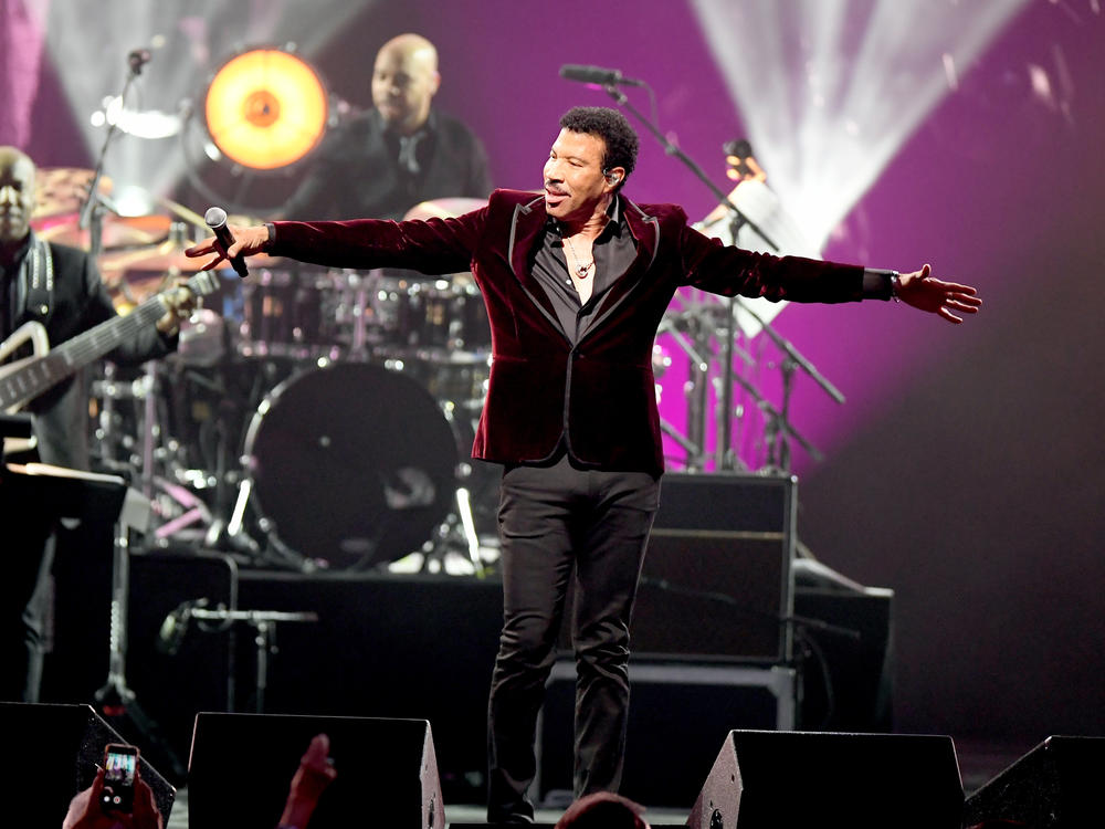 Lionel Richie, shown performing at a benefit concert in 2019, is the recipient of this year's Gershwin Prize for Popular Song.