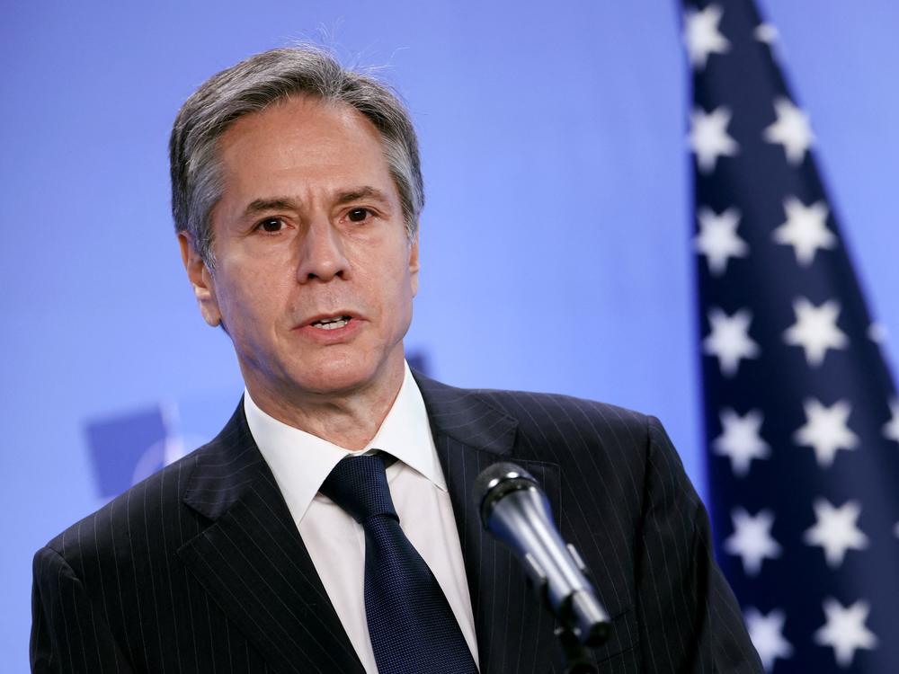 Secretary of State Antony Blinken.