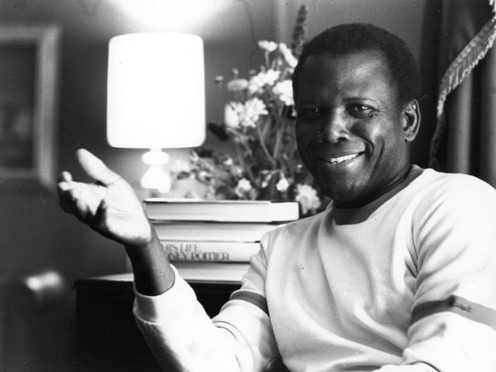 15th September 1980: Sidney Poitier , the American actor and film director.