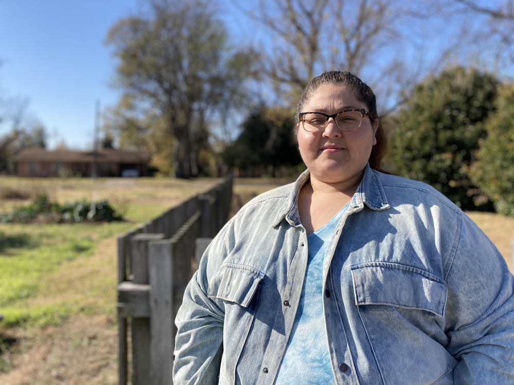 Laura Sifuentes lives in Rosedale, Miss. The government's Child Tax Credit, a monthly payment for many American parents with kids, helped her financially when she had to give up her job to care of her kids, nieces and nephews during the pandemic.