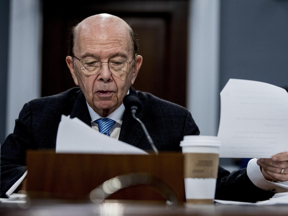 A newly released Census Bureau email written during former President Donald Trump's administration — when Wilbur Ross, shown at a 2020 congressional hearing in Washington, D.C., served as the commerce secretary overseeing the census — details how officials interfered with the national head count.