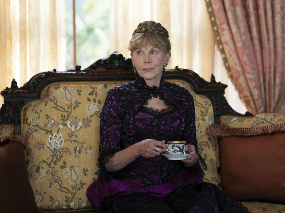Christine Baranski as Agnes in <em>The Gilded Age</em>.