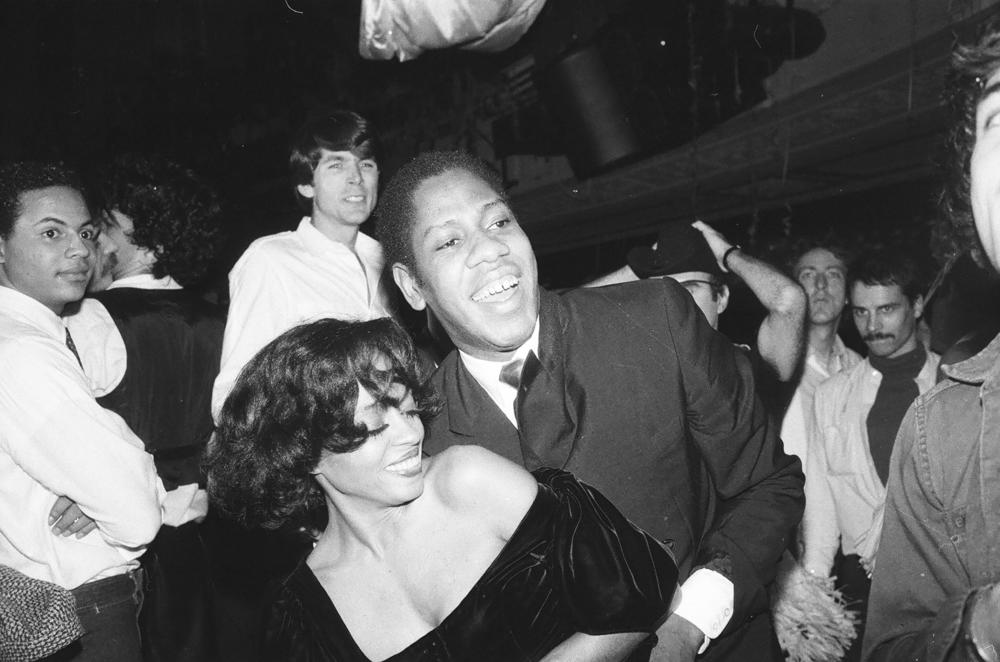 <strong>1979</strong>: Diana Ross and André Leon Talley dancing at Studio 54, in New York City.