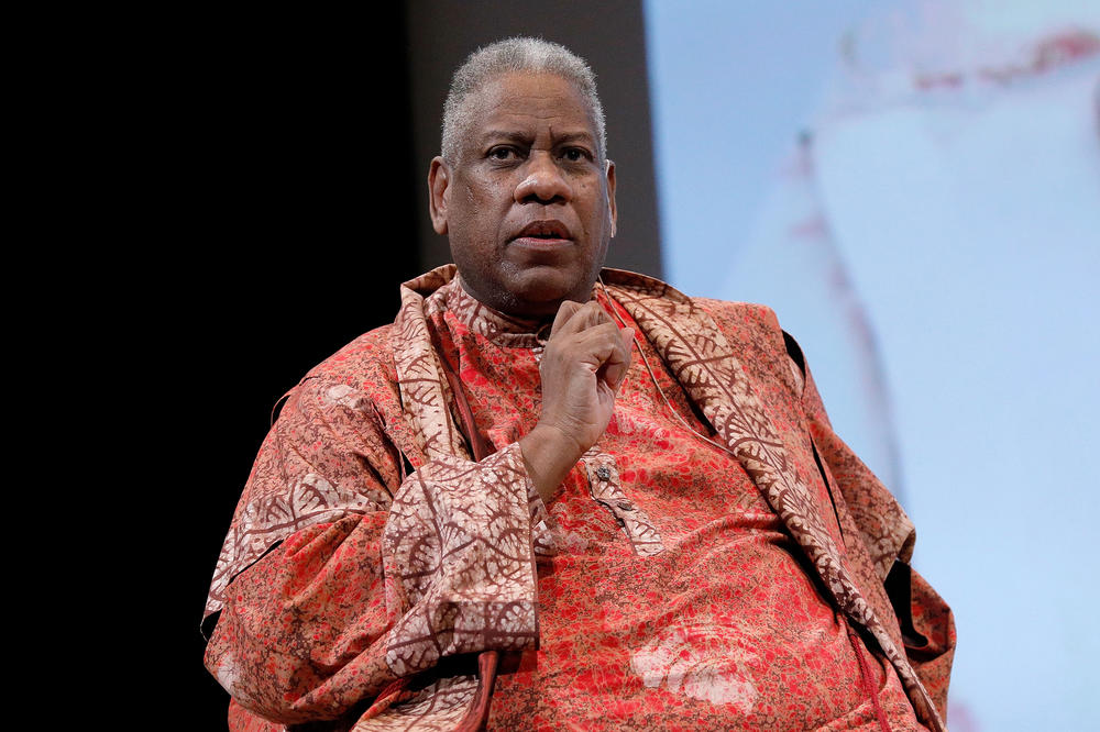 Andre Leon Talley speaks regarding 