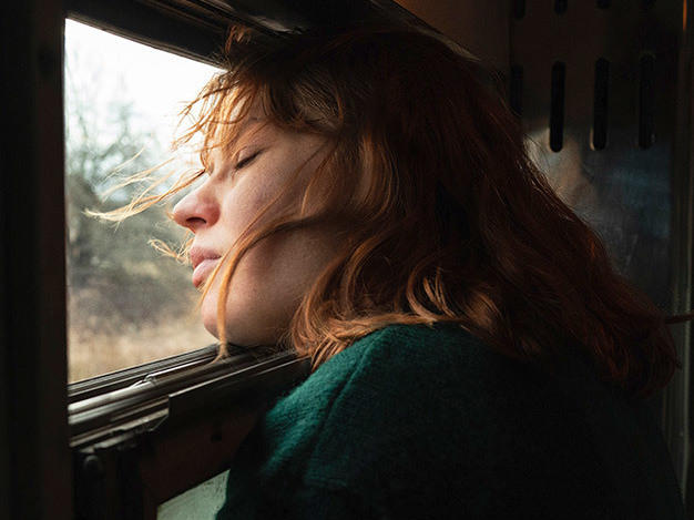 Seidi Haarla plays a Finnish archaeology student traveling by train through Russia in <em>Compartment No. 6.</em>