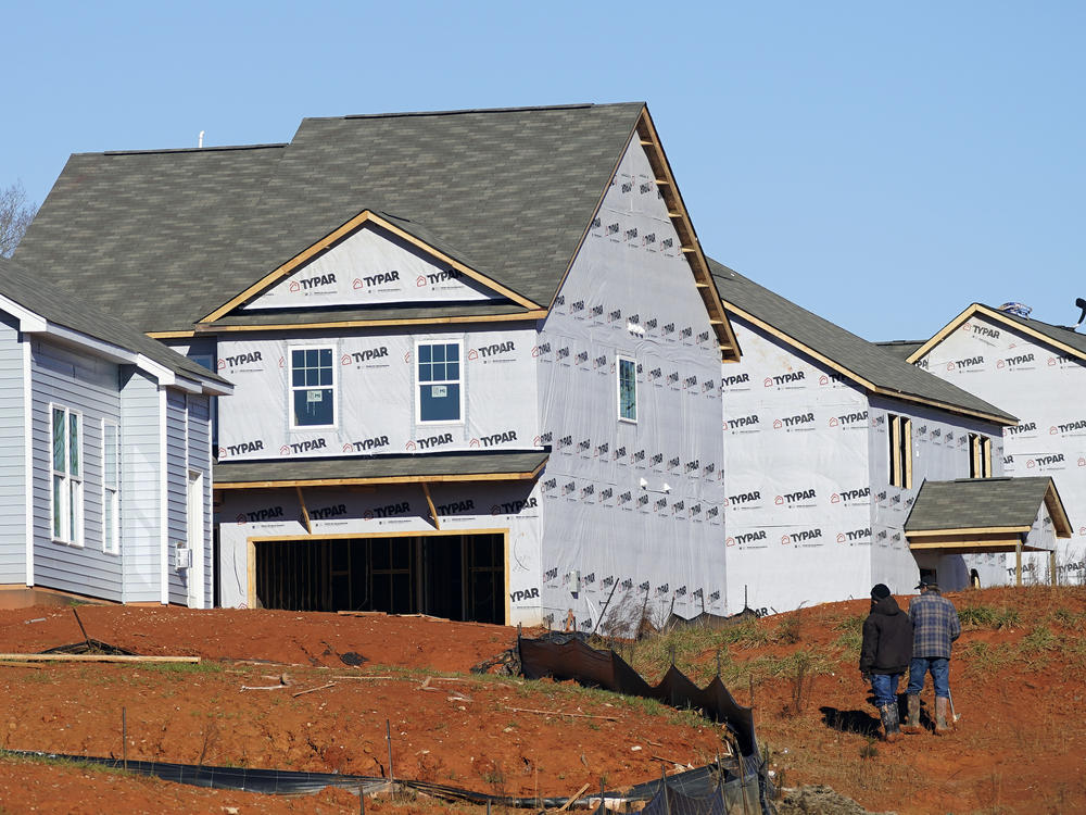 New homes under construction in Mebane, N.C., earlier this month. A historic shortage of homes for sale has been pushing prices sharply higher. So builders are trying to ramp up projects.