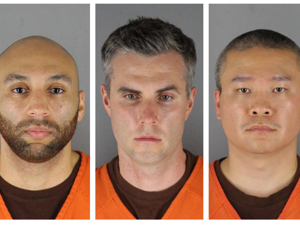 Former Minneapolis police officers J. Alexander Kueng, Thomas Lane and Tou Thao (left to right) are set to go on trial in federal court charged with violating George Floyd's civil rights.