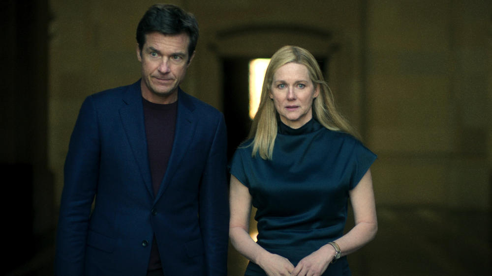Jason Bateman and Laura Linney as Marty and Wendy Byrde.