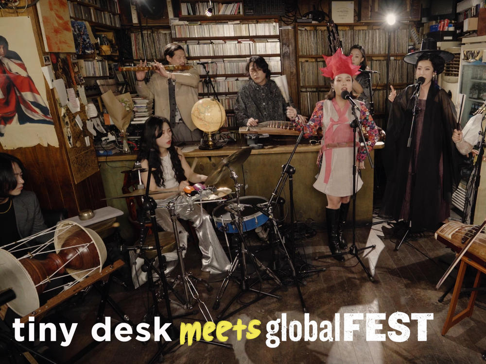 ADG7 performs for Tiny Desk Meets globalFEST.