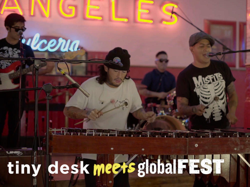 Son Rompe Pera perform for Tiny Desk Meets globalFEST.