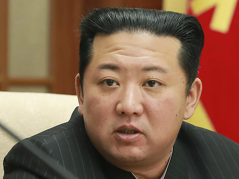 North Korean leader Kim Jong Un attends a meeting of the Central Committee of the ruling Workers' Party in Pyongyang, North Korea, on Jan. 19. North Korea on Tuesday test-fired two suspected cruise missiles in its sixth round of weapons launches this month, South Korean military officials said.