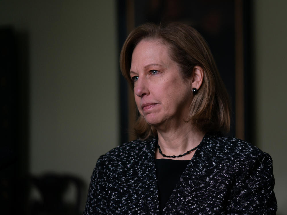 Kristina Kvien is the U.S. charge d'affaires in Kyiv, the top American official on the ground in the Ukrainian capital. She estimates that there are more than 100,000 Russian troops at the border to Ukraine, and that number is growing.