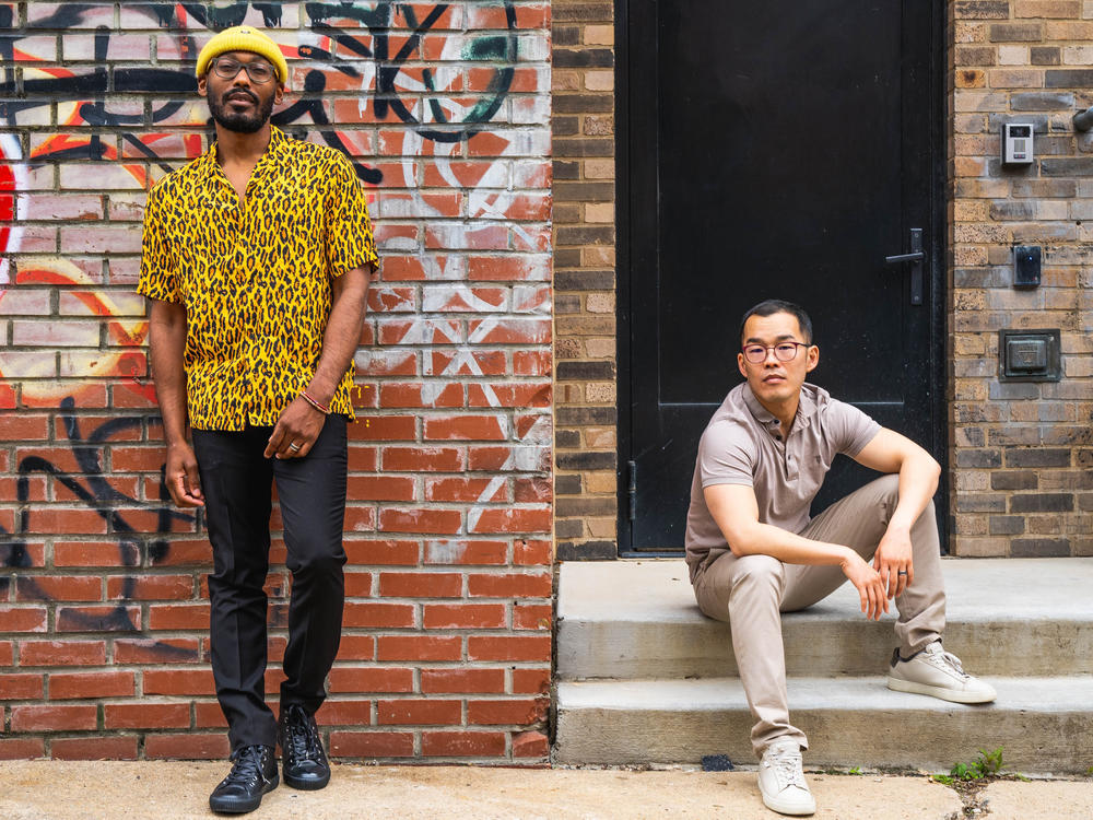 Gary Duong, left and his husband Rick. Duong calls his parents and family every year for the Lunar New Year, but says his relationship with the holiday is complicated.