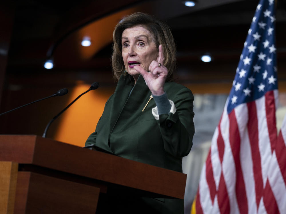 House Speaker Nancy Pelosi, D-Calif., says the America COMPETES Act meets the challenges of the 21st century.