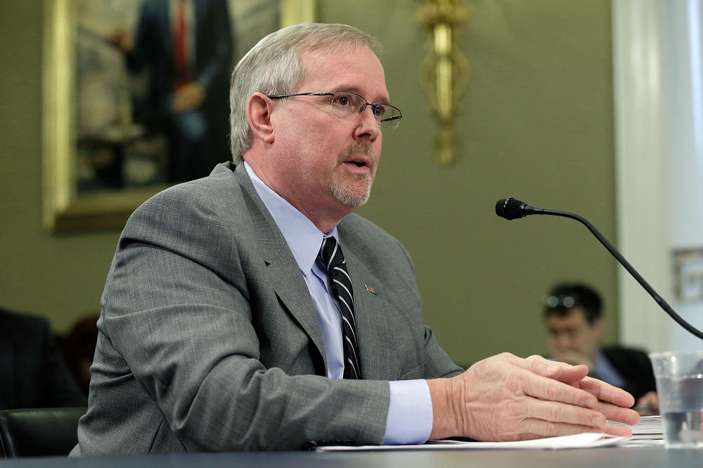 Robert Knox, assistant inspector general for investigations at the Interior Department, testifies on Capitol Hill in 2014. He is now one of the partners in the Cruzan Group.