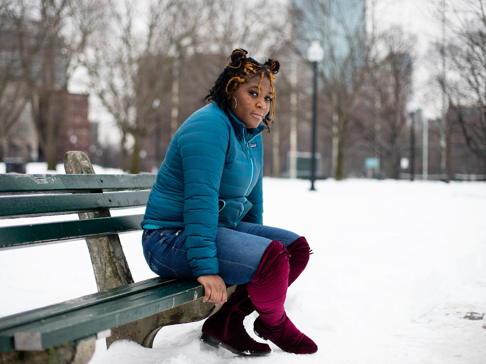 Myshelle Bey spent a majority of her youth homeless. She had to put school on the back burner.