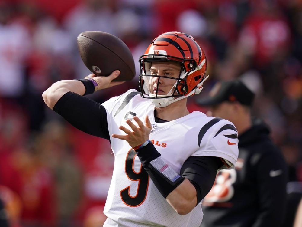 Cincinnati Bengals quarterback Joe Burrow, 25, is in his second season in the NFL.