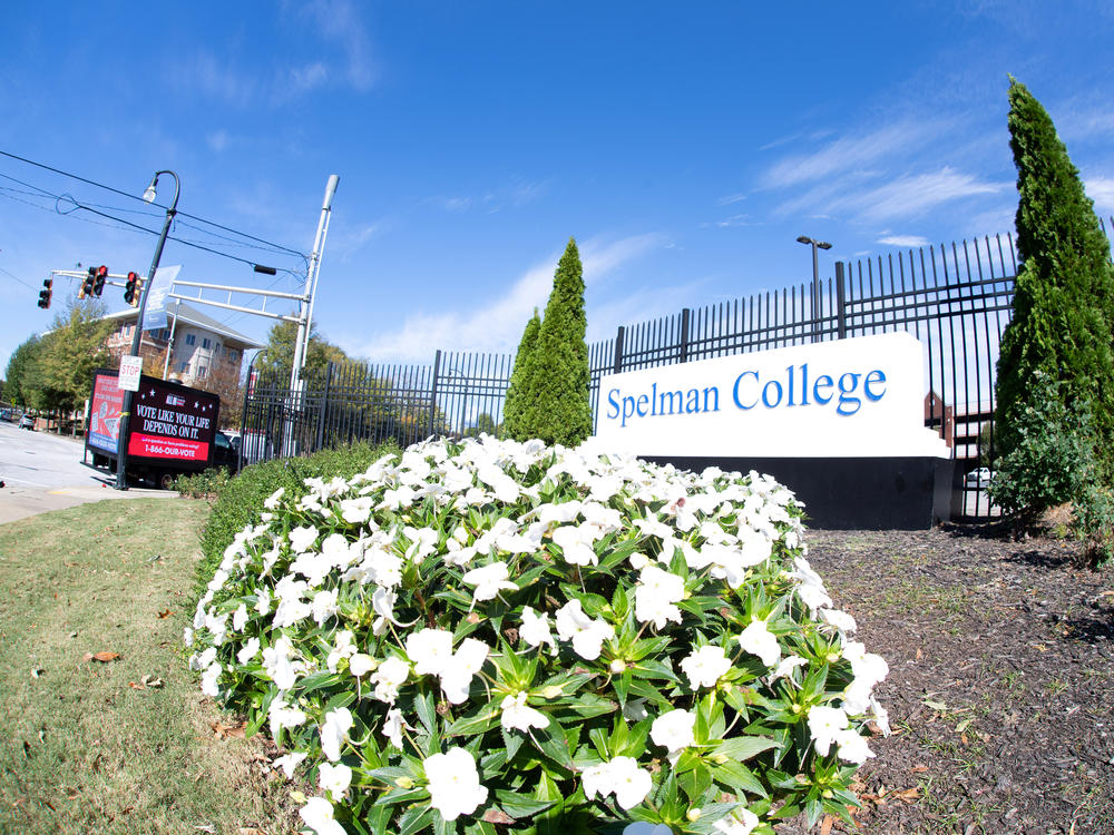 Spelman College in Atlanta, seen in October 2020, was among the historically Black colleges and universities that received bomb threats last week.