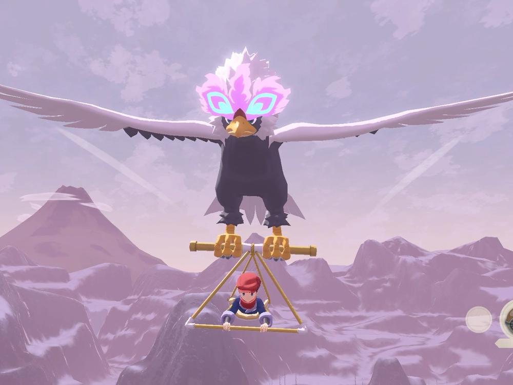 There are plenty of Pokemon to ride on through the land, water, and air in Hisui.