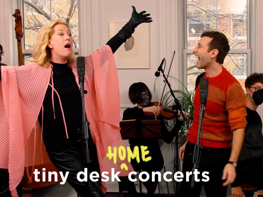 Anthony Roth Costanzo and Justin Vivian Bond perform a Tiny Desk (home) concert