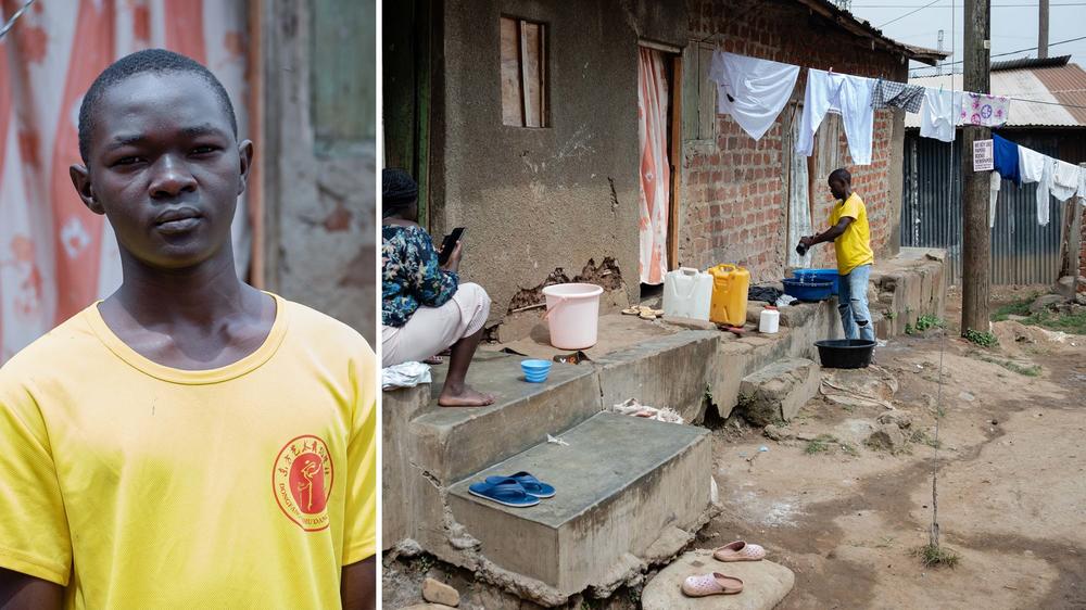 Mwesigwa Joshua says that when his brother told him schools were finally reopening, he thought it was a joke.