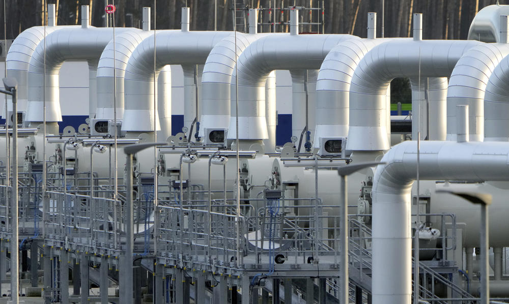 Nearly 40% of the natural gas used by the European Union comes from Russia. President Biden has said the not-yet-operational Nord Stream 2 pipeline would not move ahead if Russia invaded Ukraine.