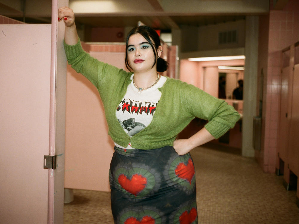 Barbie Ferreira as Kat Hernandez in the HBO show<em> Euphoria</em>.