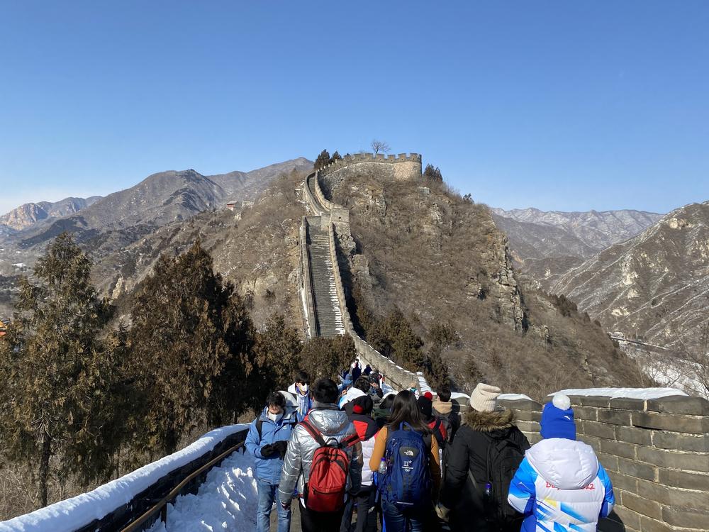 The Juyongguan Pass, part of China's Great Wall stands just roughly 30 miles from central Beijing.