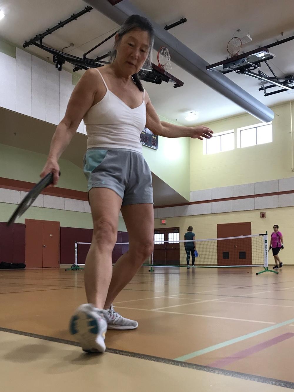 Freida Yueh joined the Meredith, N.H., program with her husband two years ago after they retired to the area.