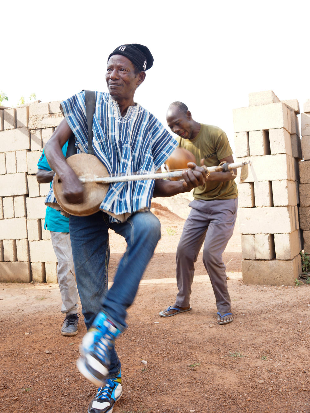 He sang, he danced, he duckwalked — and he was excited about plans for his first trip abroad this summer, to perform at Peter Gabriel's WOMAD Festival in England.