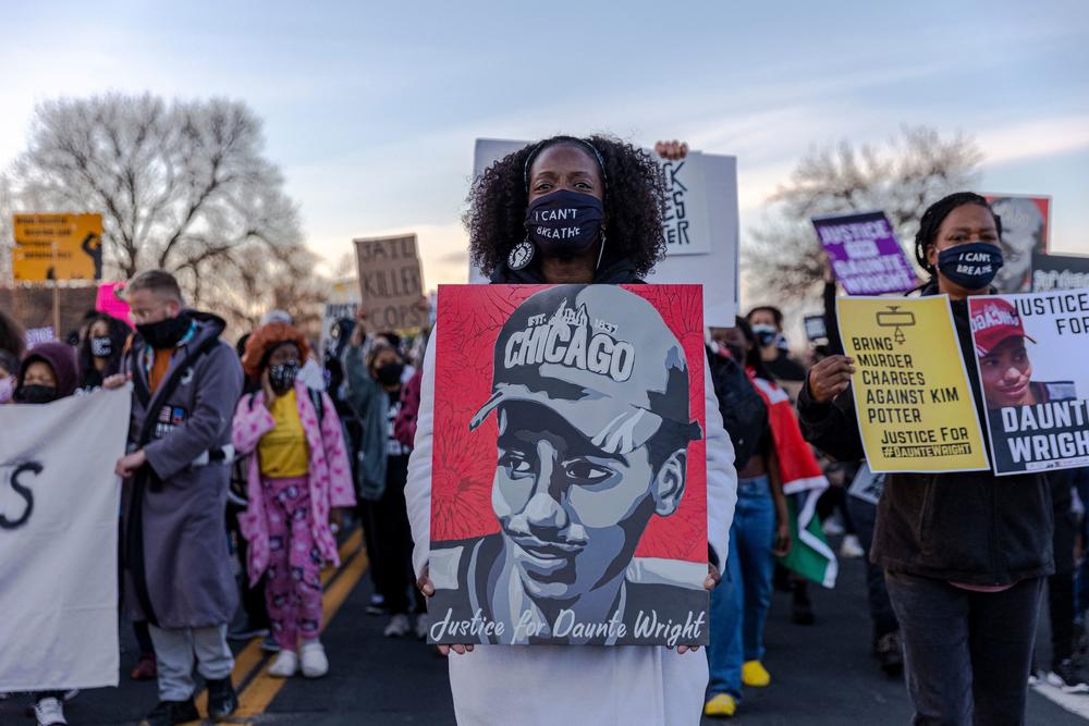 Protests over Daunte Wright's death lasted for days after he was fatally shot by then-Brooklyn Center, Minn., police officer Kim Potter.