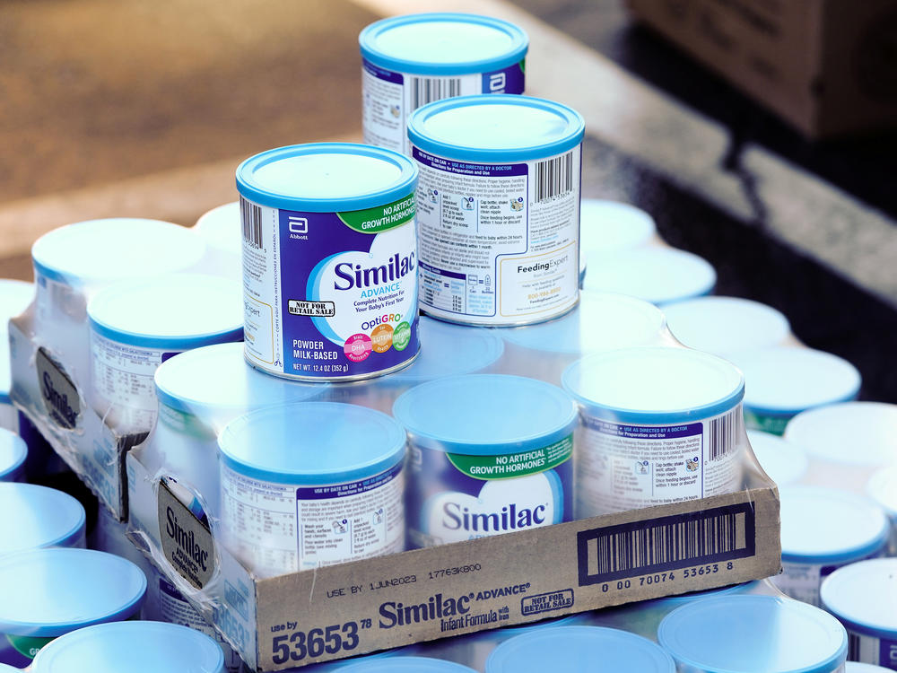 Similac powdered baby formula with an expiration date on or after April 1, 2022, and a code with first two digits of 22 through 37 and containing K8, SH or Z2 are part of a voluntary recall by its manufacturer, Abbott Nutrition.