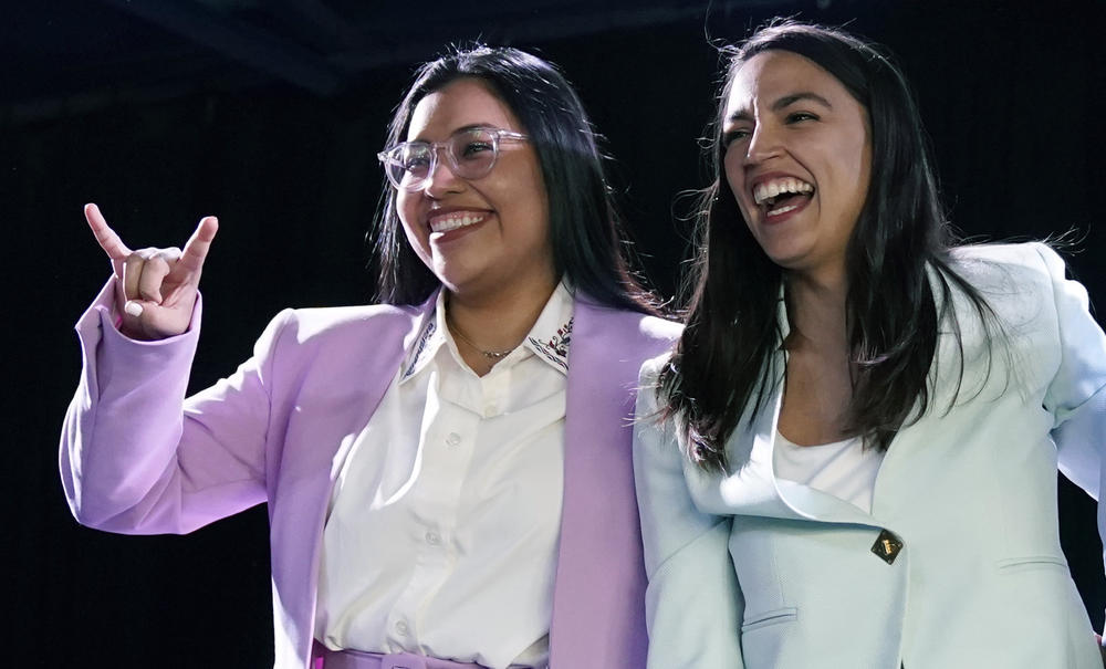 Cisneros has the backing of fellow progressives, including Rep. Alexandria Ocasio-Cortez, D-N.Y., who came to stump for Cisneros and another political candidate last weekend in San Antonio.