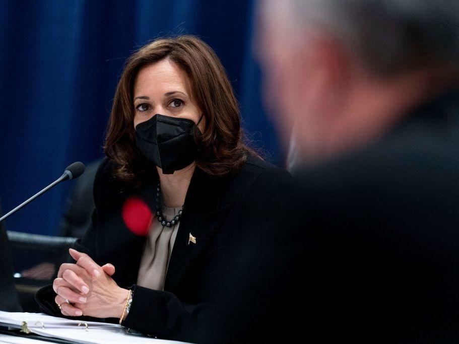 Vice President Harris attends a meeting with Baltic leaders at the Munich Security Conference in Germany on Friday. Harris is meeting with European leaders and discussing the Russia-Ukraine crisis through the weekend.