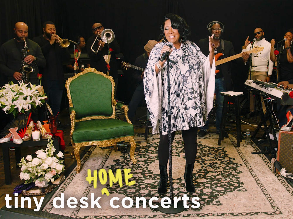 Patti LaBelle performs a Tiny Desk (home) concert.