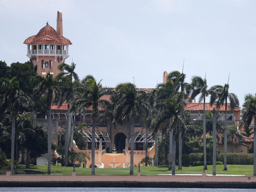 Attorney General Merrick Garland said the Justice Department is aware that classified material has been found on former President Donald Trump's property in Mar-a-Lago.