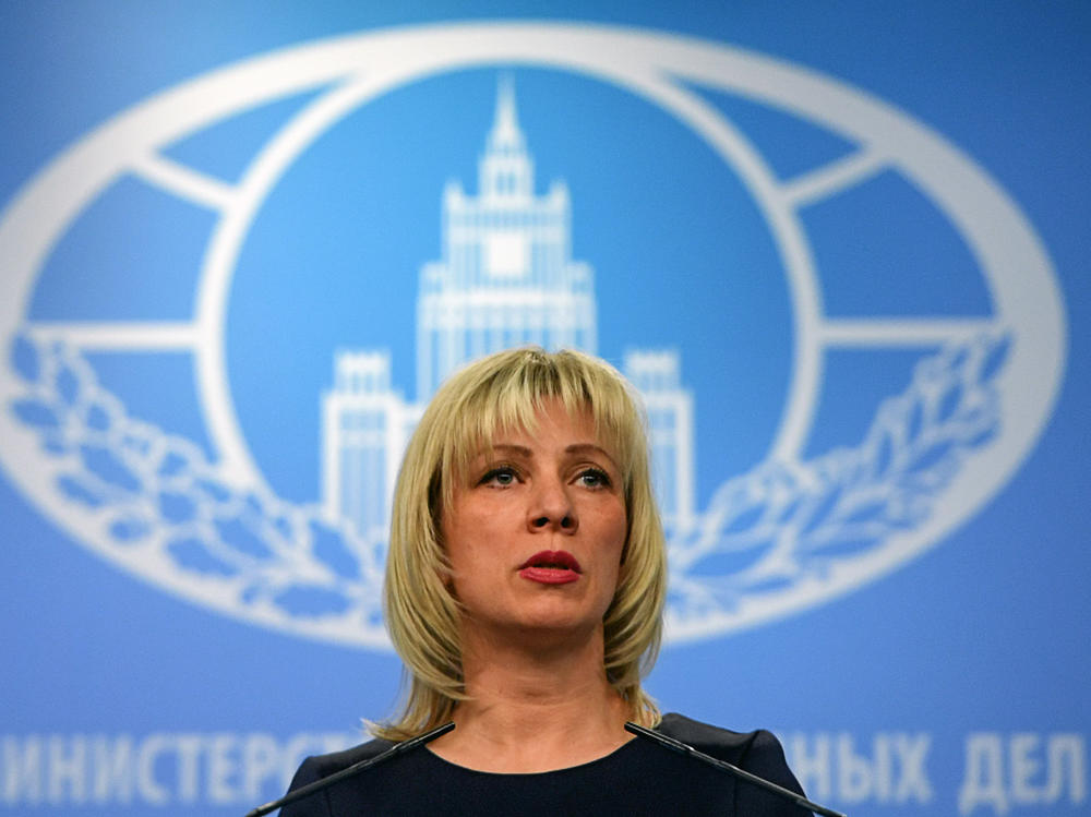 Russian Foreign Ministry spokeswoman Maria Zakharova has used sarcasm when addressing serious topics including the relations between Russia and Ukraine.