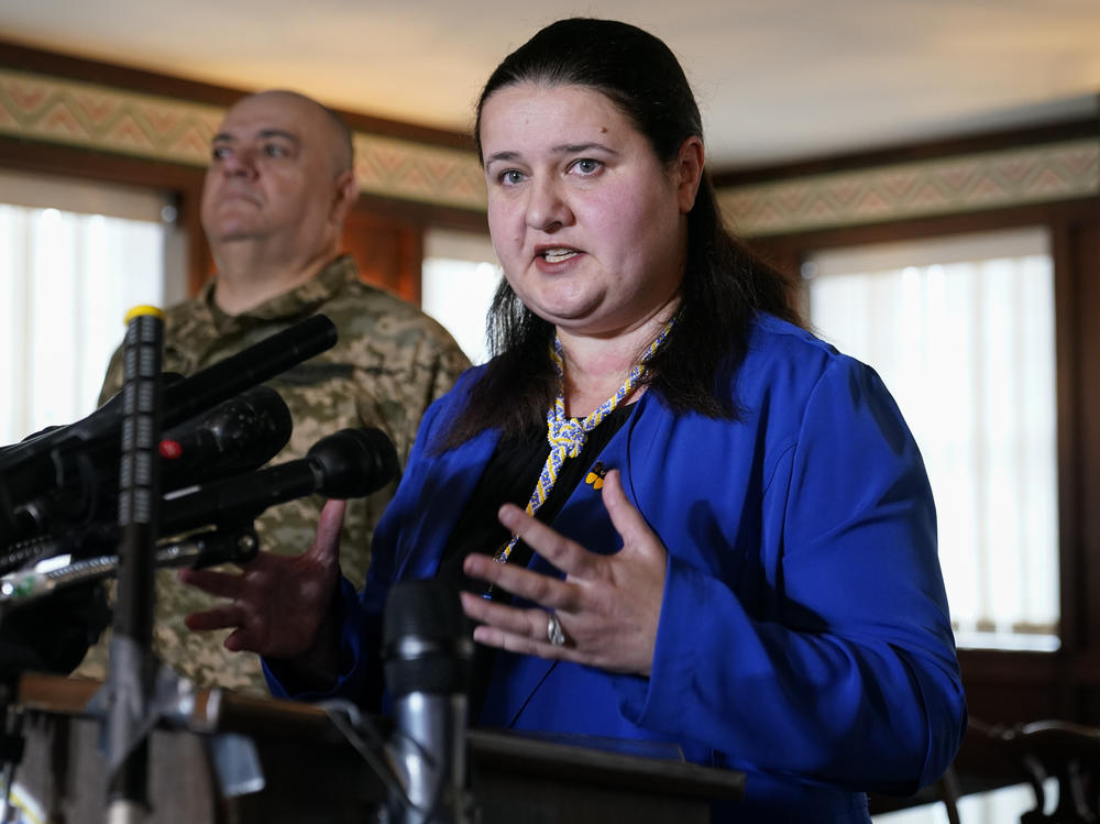 Ukraine's Ambassador to the U.S. Oksana Markarova said all of the Ukrainian defenders on Snake Island were killed in an exchange with a Russian warship after they refused to surrender.