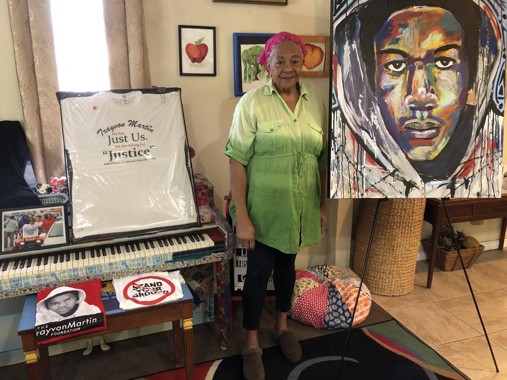 Francis Oliver founded a small Black history museum in Sanford, Fla., the city where Trayvon Martin was killed. She has preserved the items from the roadside memorial that popped up after his death.