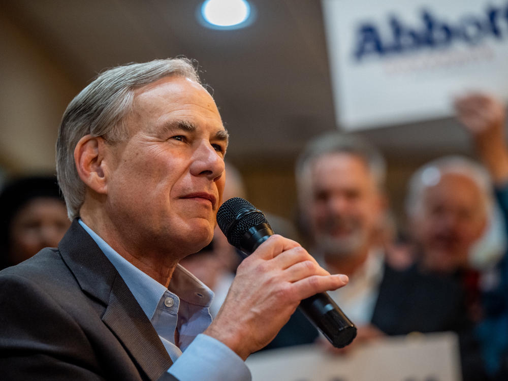Texas Gov. Greg Abbott faces primary challengers from the right in his reelection bid. A primary win would likely set up a high-profile match-up against Democrat Beto O'Rourke.