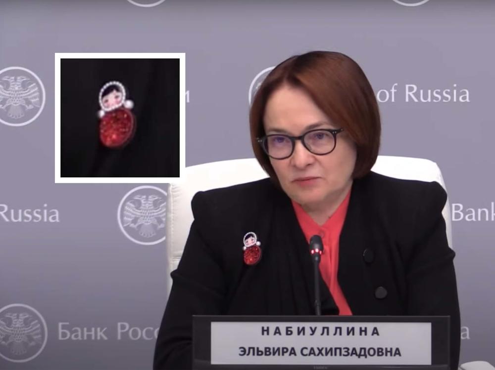 Elvira Nabiullina in March 2020