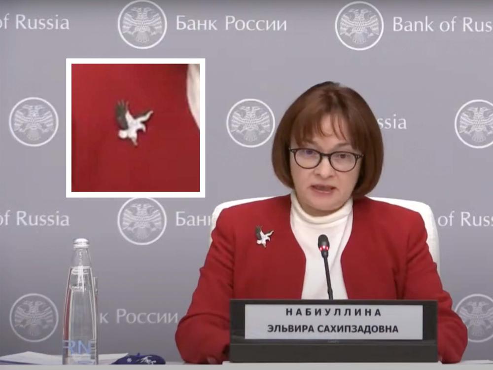 Elvira Nabiullina in March 2021