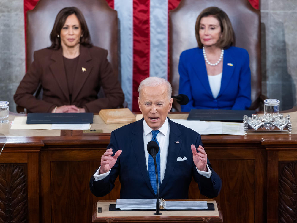 In President Biden's State of the Union address on Tuesday night, racial justice issues were not a focus.