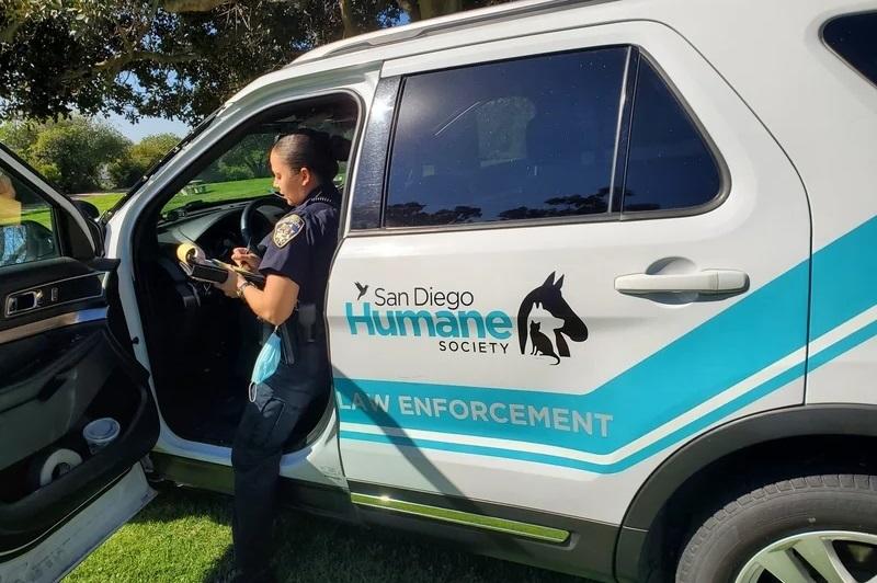 Sierra Dockery, a San Diego park patrol officer.
