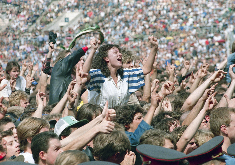 Bon Jovi, Motley Crue, and Ozzy Osbourne played at the Moscow Music Peace Festival in August, 1989.