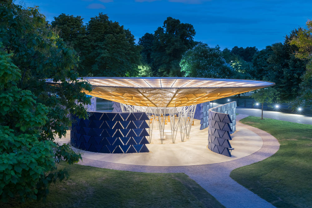 The 2017 Serpentine Pavilion, built in London's Kensington Gardens