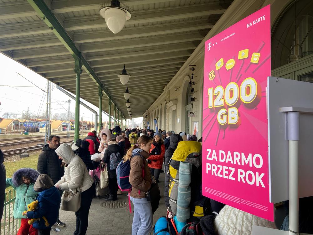 A cluster of companies are offering free call and data to incoming refugees.