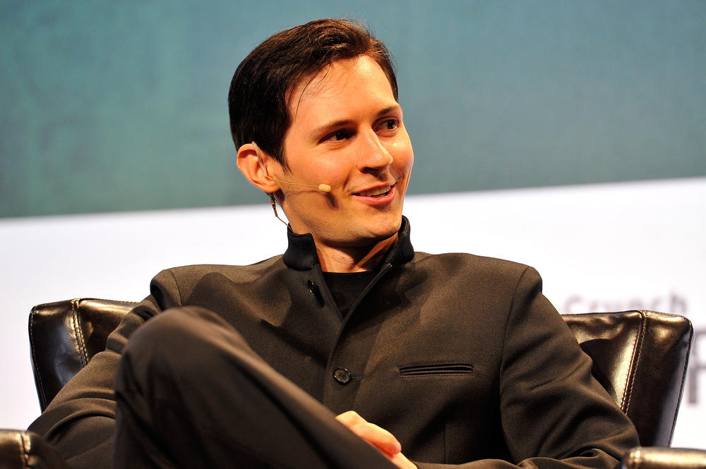 Pavel Durov, CEO and co-founder of Telegram speaks onstage during day one of TechCrunch Disrupt SF 2015.