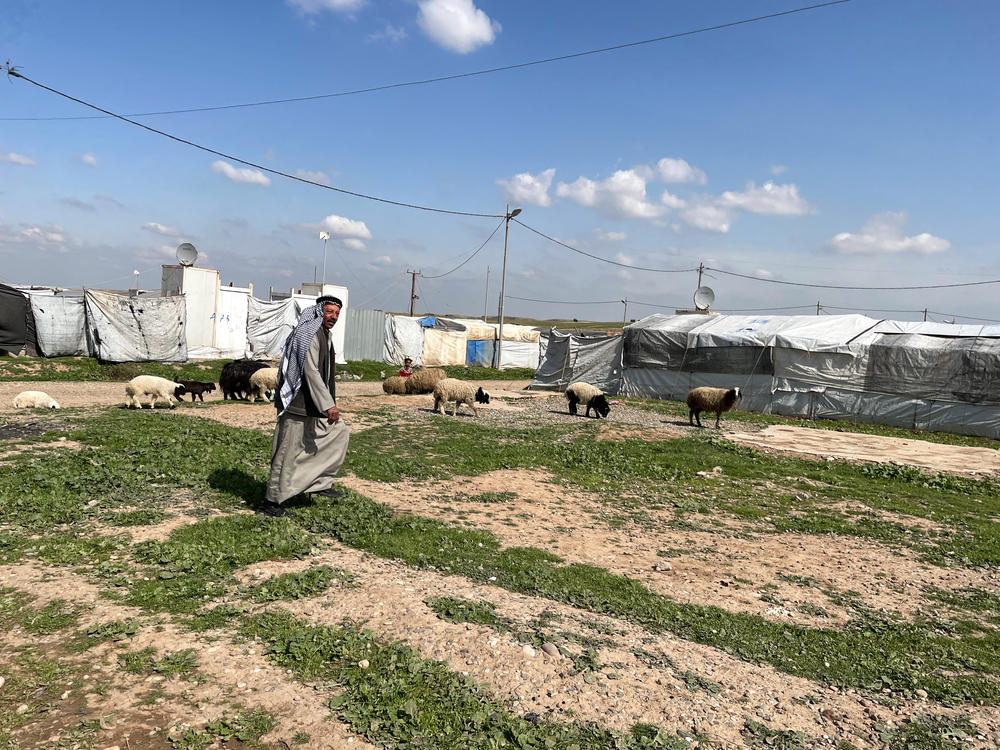 Hassan Sham (pictured above) is one of 26 displaced persons camps in northern Iraq. Most of the residents are the wives and children of ISIS fighters — who say they are considered outcasts because of the stigma and are no longer welcome in their hometowns.